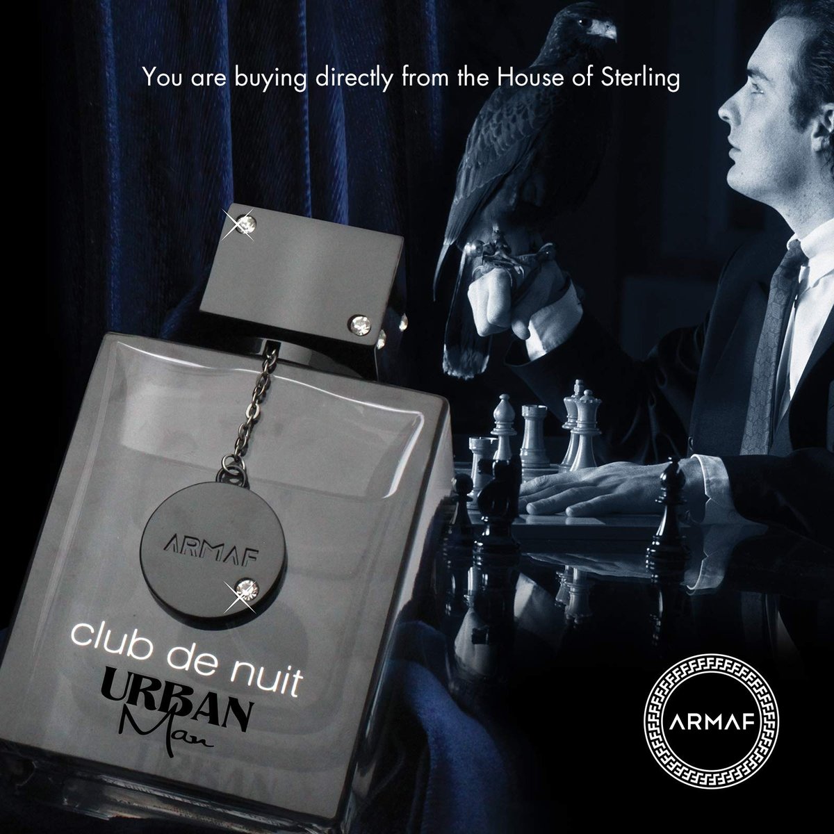 Armaf Club De Nuit Urban for Man Eau de Parfum Spray, 3.6 oz Avelisse