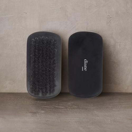 Diane 100% Boar Bristle Curved Brush for Detangling, Smoothing, and Restoring Shine - For Fine to Medium Hair, Men and Women - görsel 6