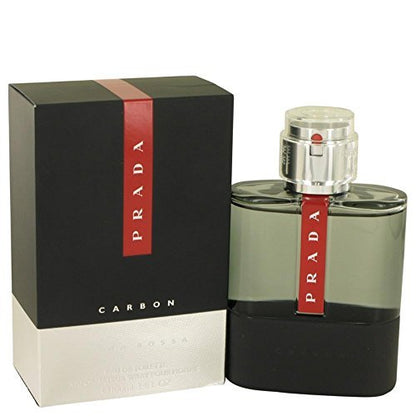 Prada Luna Rossa Carbon Eau de Toilette for Men - 3.4 oz Avelisse