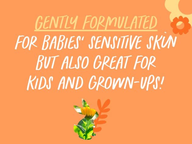 Babo Botanicals Sensitive Baby Fragrance-Free Daily Hydrating Baby Lotion - EWG Verified, Vegan, for Body & Face - 8 fl oz - görsel 6