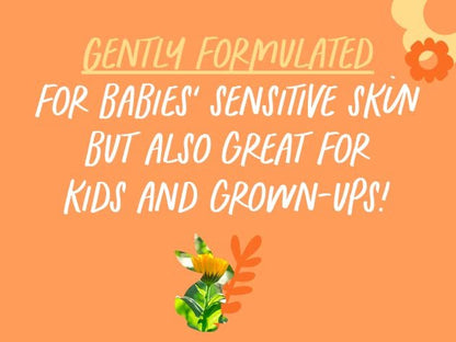 Babo Botanicals Sensitive Baby Fragrance-Free Daily Hydrating Baby Lotion - EWG Verified, Vegan, for Body & Face - 8 fl oz