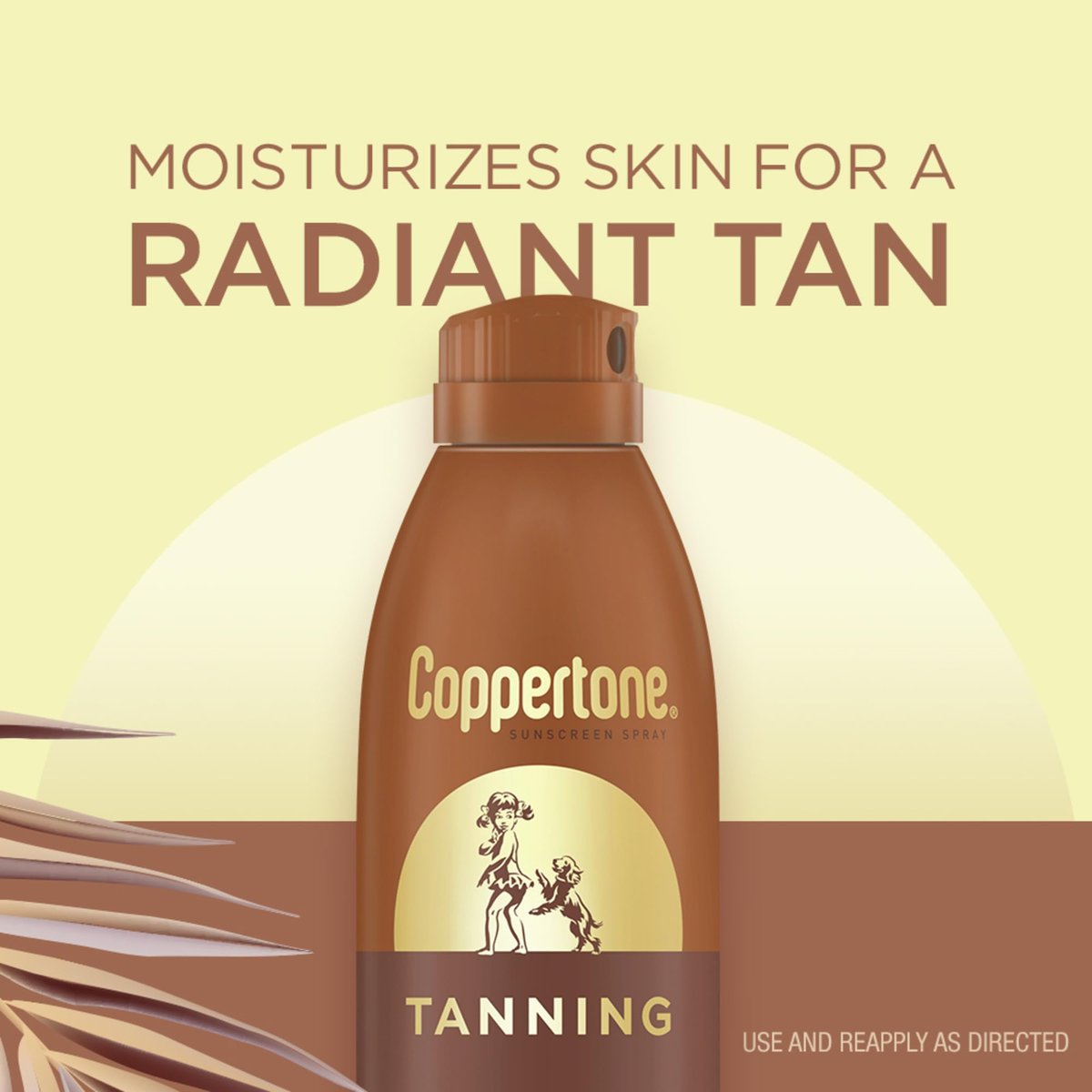 Coppertone Tanning Sunscreen Spray SPF 15, Water Resistant, Lightweight & Non-Greasy, 5.5 oz - görsel 5