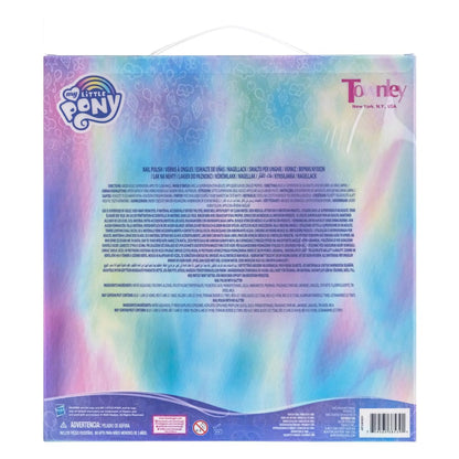 My Little Pony Water Based Peel-Off Nail Polish Set - 18 Non-Toxic Colors for Girls, Kids, Teens - Perfect for Parties, Sleepovers, and Makeovers