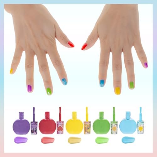 My Little Pony Water Based Peel-Off Nail Polish Set - 18 Non-Toxic Colors for Girls, Kids, Teens - Perfect for Parties, Sleepovers, and Makeovers - görsel 10