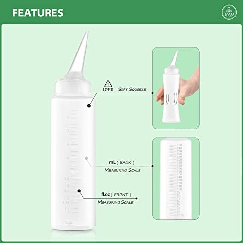 Bar5F Applicator Bottle with Angled Tip – 8.5 oz (Pack of 3) for Precise Application - görsel 5