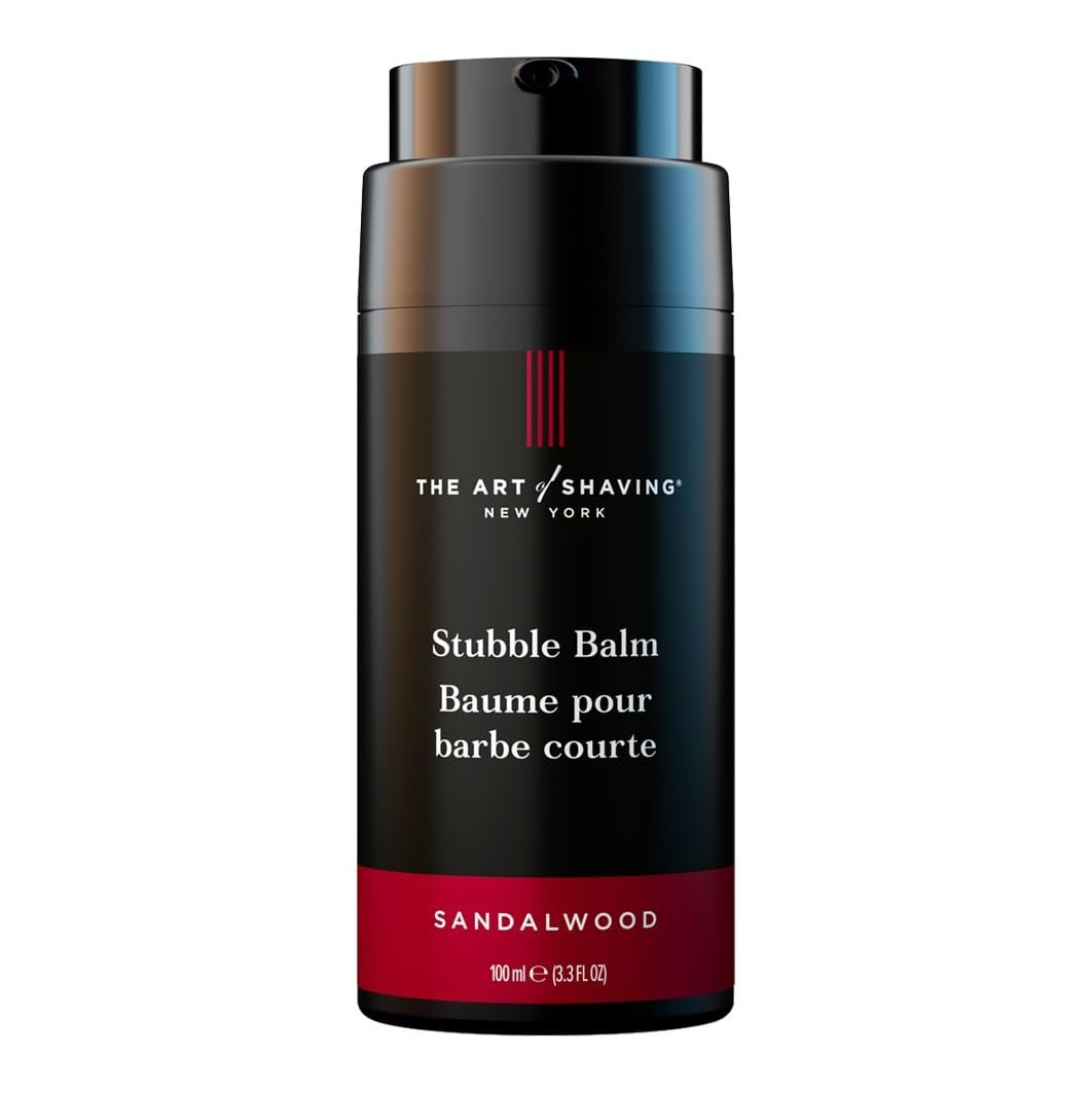 The Art of Shaving Beard Balm, Sandalwood - Hydrating Conditioner for Stubble & Beard, 3.3 oz Avelisse