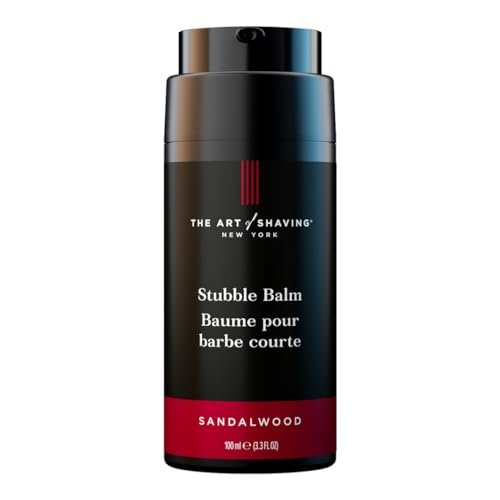 The Art of Shaving Beard Balm, Sandalwood - Hydrating Conditioner for Stubble & Beard, 3.3 oz Avelisse
