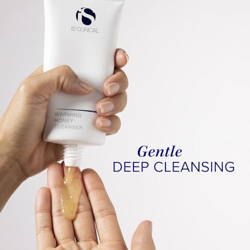 iS CLINICAL Luxurious Warming Honey Face Cleanser – Hydrating Facial Cleanser with Pure Honey, 4 Fl Oz Avelisse