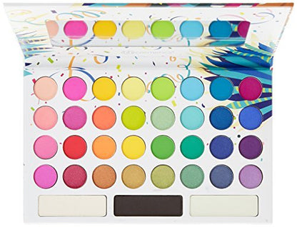 bh Cosmetics Take Me Back To Brazil 35-Color Eyeshadow Palette - Warm Earthy Matte Shades