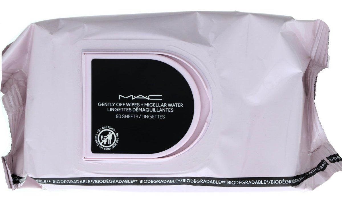 MAC Gently Off Wipes + Micellar Water | Soothing Makeup Remover Wipes Avelisse