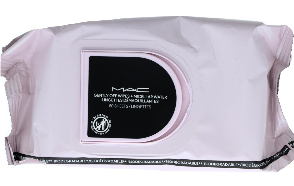 MAC Gently Off Wipes + Micellar Water | Soothing Makeup Remover Wipes Avelisse