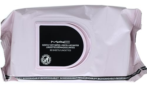MAC Gently Off Wipes + Micellar Water | Soothing Makeup Remover Wipes Avelisse