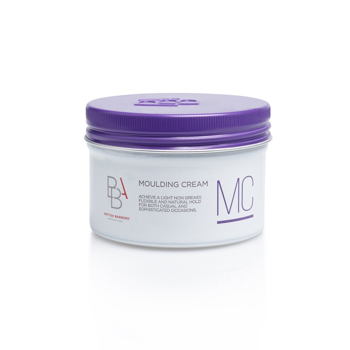 British Barbers Association BBA Moulding Cream - 3.38 fl. oz. - Professional Hair Styling for Texture and Hold - görsel 1