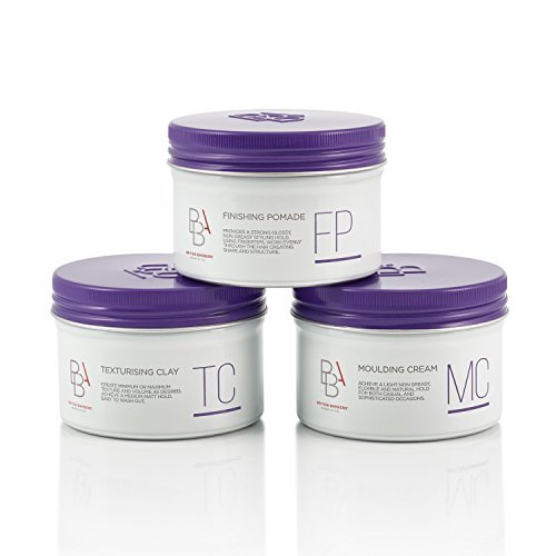 British Barbers Association BBA Moulding Cream - 3.38 fl. oz. - Professional Hair Styling for Texture and Hold - görsel 6