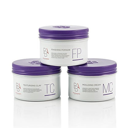 British Barbers Association BBA Moulding Cream - 3.38 fl. oz. - Professional Hair Styling for Texture and Hold