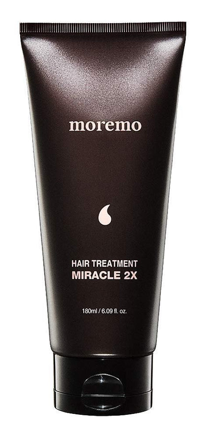 Moremo Hair Treatment Miracle 2X - Intensive Deep Conditioner for Dry, Damaged Hair (6.0 fl oz)
