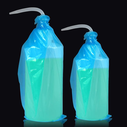 200pcs Tattoo Wash Bottle Bags - 10.5 x 6.5 Inch Disposable Squeeze Bottle Covers for Tattoo Supplies