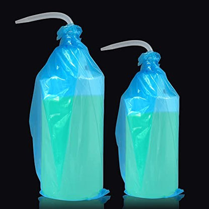 200pcs Tattoo Wash Bottle Bags - 10.5 x 6.5 Inch Disposable Squeeze Bottle Covers for Tattoo Supplies
