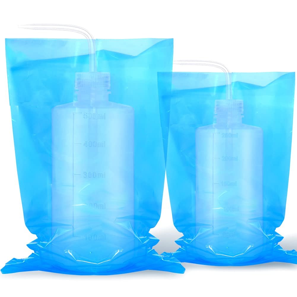 200pcs Tattoo Wash Bottle Bags - 10.5 x 6.5 Inch Disposable Squeeze Bottle Covers for Tattoo Supplies - görsel 5