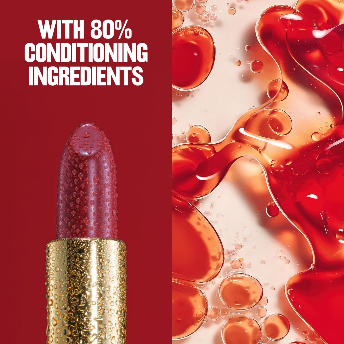 Revlon Super Lustrous Lipstick, Creamy Formula for Soft, Fuller-Looking Lips, Moisturized Feel, 043 Midnight Mystery, 0.15 oz - görsel 13