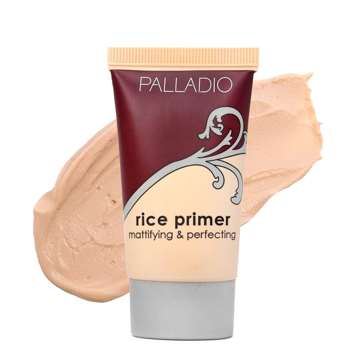 Palladio Rice Primer – Natural Rice Formula, Oil Control, Matte Finish, Beige, 0.71 oz Avelisse