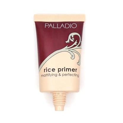Palladio Rice Primer – Natural Rice Formula, Oil Control, Matte Finish, Beige, 0.71 oz Avelisse