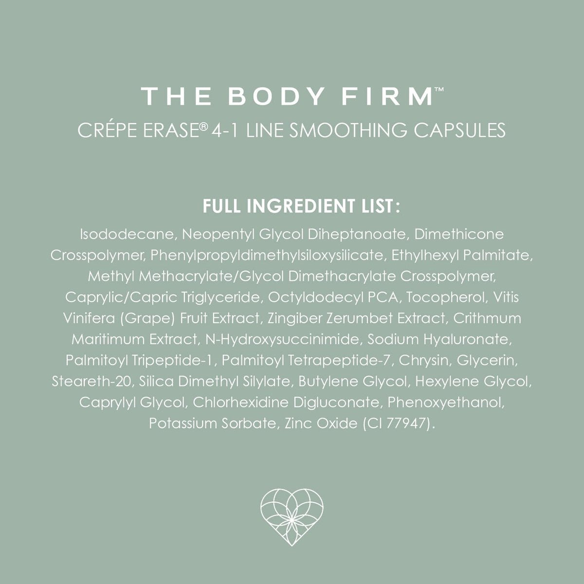 Crepe Erase Body Firm 4-in-1 Line Smoothing Capsules - Anti-Aging Hydrating Face and Eye Serum with Hyaluronic Acid and Multi-Chain Peptide for Wrinkles, Crepe Skin & Fine Lines, 30 Count Avelisse
