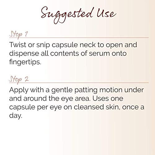 Crepe Erase Body Firm 4-in-1 Line Smoothing Capsules - Anti-Aging Hydrating Face and Eye Serum with Hyaluronic Acid and Multi-Chain Peptide for Wrinkles, Crepe Skin & Fine Lines, 30 Count Avelisse