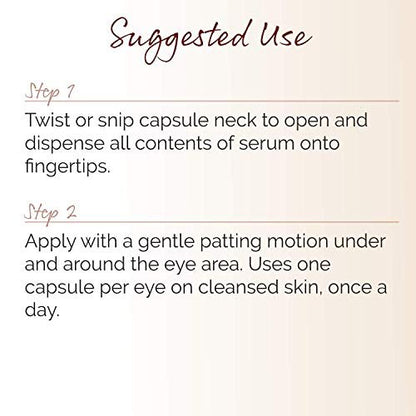 Crepe Erase Body Firm 4-in-1 Line Smoothing Capsules - Anti-Aging Hydrating Face and Eye Serum with Hyaluronic Acid and Multi-Chain Peptide for Wrinkles, Crepe Skin & Fine Lines, 30 Count Avelisse