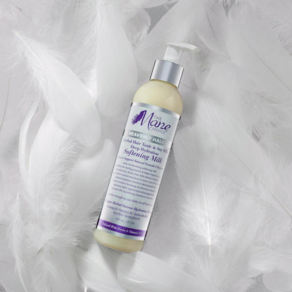 The Mane Choice Heavenly Halo Herbal Hair Tonic & Soy Milk Deep Hydration Softening Milk, 8 oz
