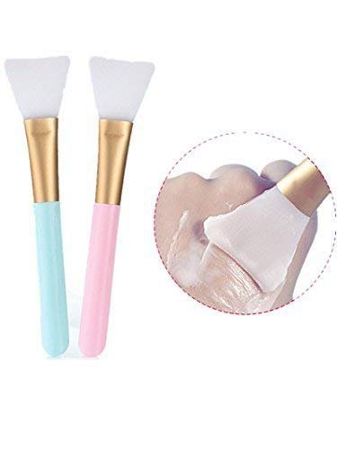 2 Pack Silicone Facial Mud Mask Brush - Soft Body Lotion & Butter Applicator for Smooth, Even Application - görsel 7