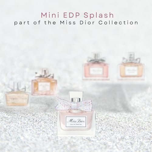 Miss Dior Eau de Parfum Mini Splash for Women, 0.17 oz Avelisse