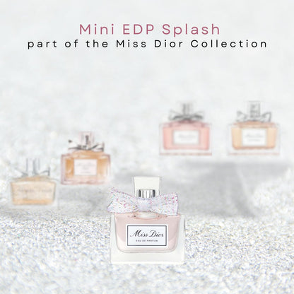 Miss Dior Eau de Parfum Mini Splash for Women, 0.17 oz Avelisse
