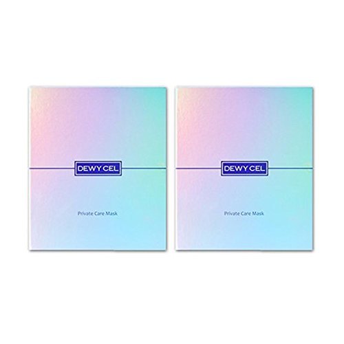 DEWYCEL Private Care Mask 1+1 (10 Sheets) - Premium 3-Step Cell Restoration Facial Mask - görsel 1