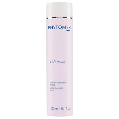 PHYTOMER Rosée Visage Face Toning Cleansing Lotion - All-in-One Cleanser, Makeup Remover & Toner - Gentle Alcohol-Free Formula with Rose Water for Soft, Supple Skin (250 ml) Avelisse