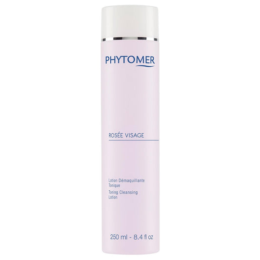 PHYTOMER Rosée Visage Face Toning Cleansing Lotion - All-in-One Cleanser, Makeup Remover & Toner - Gentle Alcohol-Free Formula with Rose Water for Soft, Supple Skin (250 ml) Avelisse
