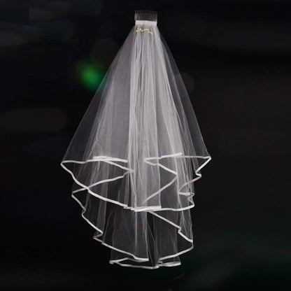 Pangda 10 Clear Hair Combs - Plastic Bridal Veil Combs for Fine Hair Styling, 14 Teeth, Medium Size