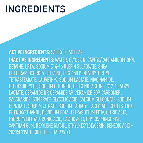 CeraVe Psoriasis Cleanser with Salicylic Acid & Lactic Acid – Fragrance-Free Itch Relief, 8 oz Avelisse