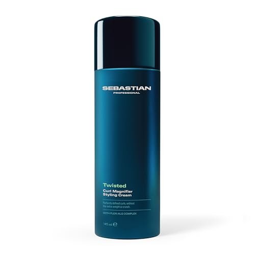 Sebastian Professional Twisted Curl Magnifier Cream – Weightless, Touchable Defined Natural-Looking Curls, 4.9 fl oz Avelisse