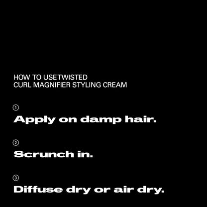 Sebastian Professional Twisted Curl Magnifier Cream – Weightless, Touchable Defined Natural-Looking Curls, 4.9 fl oz Avelisse
