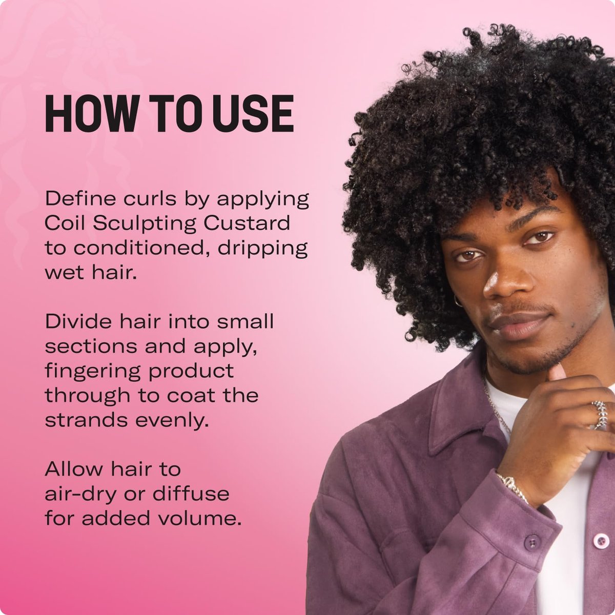 Mielle Organics Pomegranate & Honey Curl Cream - Coil Sculpting Custard for Type 4 Hair, 12 oz Avelisse