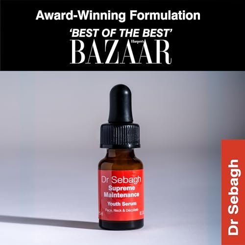 Dr Sebagh Supreme Maintenance Youth Serum – Award-Winning Anti-Aging Resveratrol Serum for Face, Collagen-Boosting Hydrating Treatment (0.17 fl oz) - görsel 6