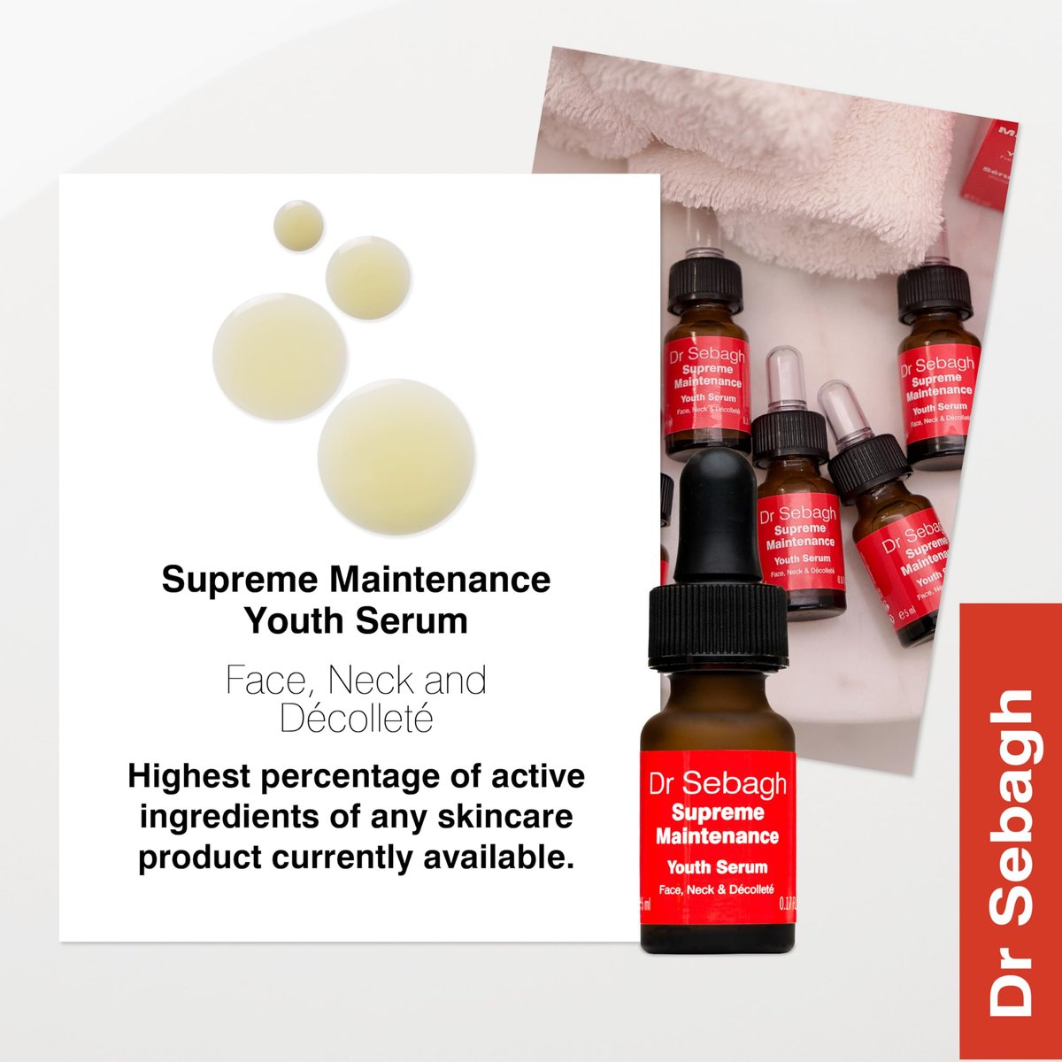 Dr Sebagh Supreme Maintenance Youth Serum – Award-Winning Anti-Aging Resveratrol Serum for Face, Collagen-Boosting Hydrating Treatment (0.17 fl oz) - görsel 11