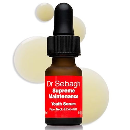 Dr Sebagh Supreme Maintenance Youth Serum – Award-Winning Anti-Aging Resveratrol Serum for Face, Collagen-Boosting Hydrating Treatment (0.17 fl oz)