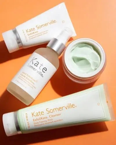 Kate Somerville ExfoliKate Cleanser – Daily Exfoliating Foaming Face Wash with Glycolic & Lactic Acid, Travel-Size 1.7 Fl Oz Avelisse
