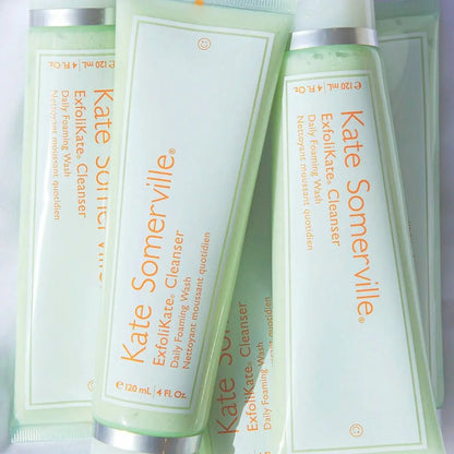 Kate Somerville ExfoliKate Cleanser – Daily Exfoliating Foaming Face Wash with Glycolic & Lactic Acid, Travel-Size 1.7 Fl Oz Avelisse