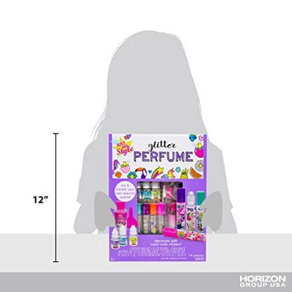 Just My Style Glitter Roller Perfume - Multi-Color DIY Craft Kit for Kids Avelisse