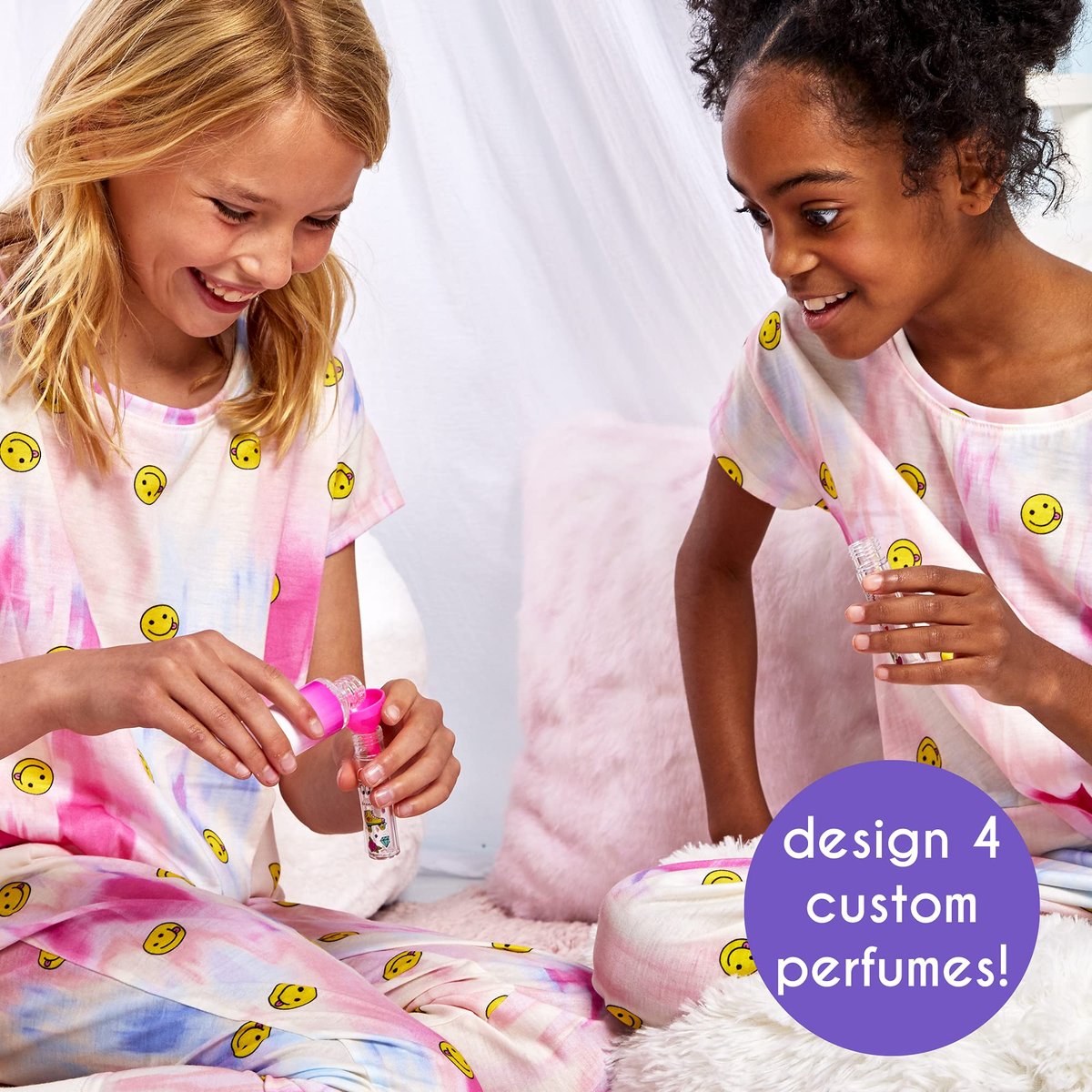 Just My Style Glitter Roller Perfume - Multi-Color DIY Craft Kit for Kids Avelisse