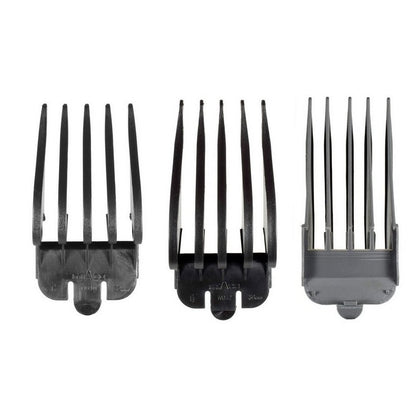 Miaco 3-Piece Clipper Guide Comb Set for Wahl Clippers (Sizes 10, 12, 16 - 1.25", 1.5", 2")