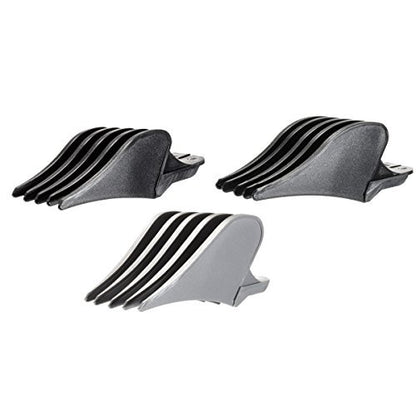 Miaco 3-Piece Clipper Guide Comb Set for Wahl Clippers (Sizes 10, 12, 16 - 1.25", 1.5", 2")
